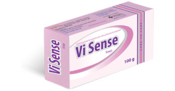 Vi Sense Soap 100g Lightening & Moisturizing Soap for Sensitive & All Skin Types-فاى سينس صابونة 100 جم صابونة تفتيح وترطيب لجميع أنواع البشرة خاصة الحساسة