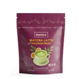 Matcha Latte Passion Fruit Tropical Matcha Drink with Smooth Creamy Taste-ماتشا لاتيه باشن فروت مشروب الماتشا بطعم استوائي وطاقة طبيعية متوازنة