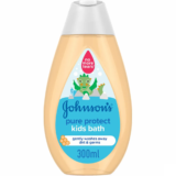 Johnsons pure protect kids bath wash 300ml-سائل الاستحمام بيور بروتكت للاطفال من جونسون 300 مل