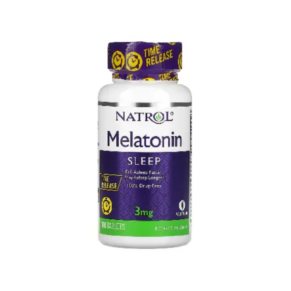 ناترول ميلاتونين 3 ملجم أقراص مكمل غذائي-NATROL MELATONIN 3 mg tablets dietary supplement