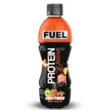 FUEL Protein Water Fruit Punch 500ml 20g Hydrolyzed Protein Low-Calorie Hydration Drink-فويل بروتين ووتر فروت بانش 500 مل 20 جم بروتين محلل لدعم التعافي وترطيب الجسم