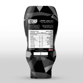 Healthy Ketchup Sauce 300g – Zero Sugar Added | 4 Calories | Keto Friendly-كاتشب صحي بدون سكر مضاف 300 جم – 4 سعرات فقط | مناسب للكيتو | قليل السعرات