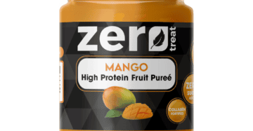Mango High Protein Fruit Purée 180g – 20g Protein Zero Sugar Added-بيوريه المانجو بالبروتين زيرو تريت 180 جم 20 جم بروتين بدون سكر مضاف