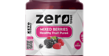 Mixed Berries Healthy Fruit Purée 180g – 95% Real Fruit Zero Sugar Added Keto Friendly-بيوريه التوت المشكل الصحي 180 جم – 95٪ فاكهة حقيقية بدون سكر مضاف كيتو فريندلي