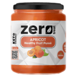 بيوريه المشمش الصحي 180 جم – 95٪ فاكهة حقيقية بدون سكر مضاف كيتو فريندلي-Apricot Healthy Fruit Purée 180g – Premium 95% Real Fruit Zero Sugar Added Keto Friendly