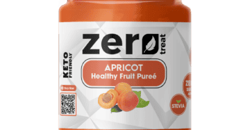 بيوريه المشمش الصحي 180 جم – 95٪ فاكهة حقيقية بدون سكر مضاف كيتو فريندلي-Apricot Healthy Fruit Purée 180g – Premium 95% Real Fruit Zero Sugar Added Keto Friendly