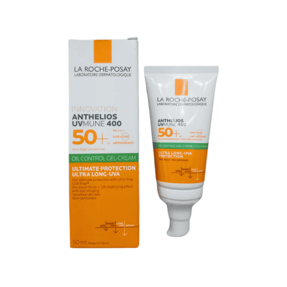 La Roche Posay Anthelios Oil Control Gel Cream SPF50+ 50 ml – Lightweight Sunscreen for Oily Skin
