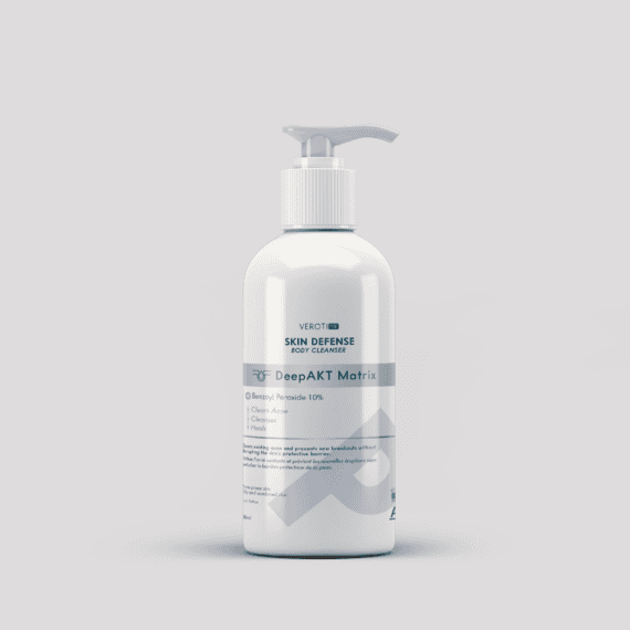 Skin Defense Body Cleanser Daily Body Wash for Acne-Prone Skin and Excess Oil-غسول الجسم سكين ديفينس تنظيف يومي للبشرة المعرضة للحبوب والدهون الزائدة