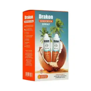باقة دراكون صن سكرين سبراي SPF50+ ×2