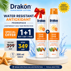Drakon Sunscreen Water Resistant Antioxidant Promopack