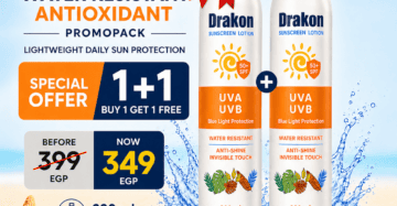 Drakon Sunscreen Water Resistant Antioxidant Promopack