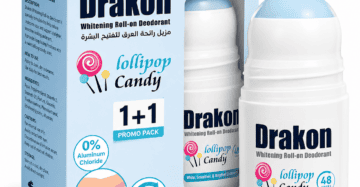 مزيل عرق رول أون مبيض برائحة اللولي بوب عبوة مزدوج