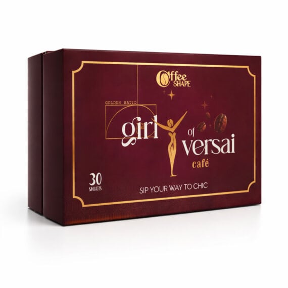 جيرل أوف فيرساي كافيه 30 ساشيه | مشروب قهوة عملي بنكهة أنيقة للاستخدام اليومي-Girl of Versai Cafe 30 Sachets | Stylish Instant Coffee for Daily Use