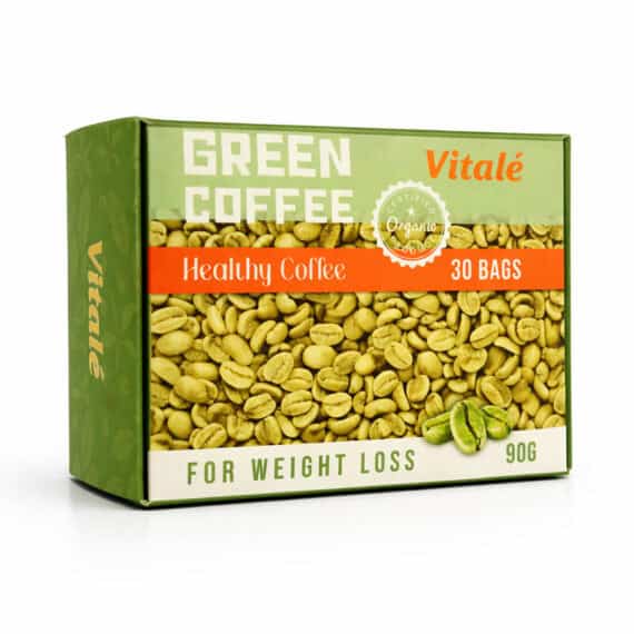 جرين كوفي فيتالي 30 كيس | قهوة خضراء صحية عملية للاستخدام اليومي-Green Coffee Vitale 30 Bags | Healthy Green Coffee for Daily Use
