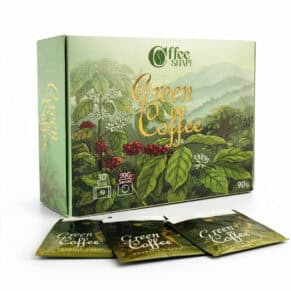 Green Coffee 30 Bags 90G | Practical Green Coffee for Daily Use-جرين كوفي 30 كيس 90 جم | قهوة خضراء عملية للاستخدام اليومي