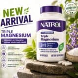 ناترول تريبل ماغنسيوم 60 كبسولة مكمل ماغنسيوم للعضلات triple magnesium capsules دعم الأعصاب والاسترخاء مكمل غذائي ماغنسيوم