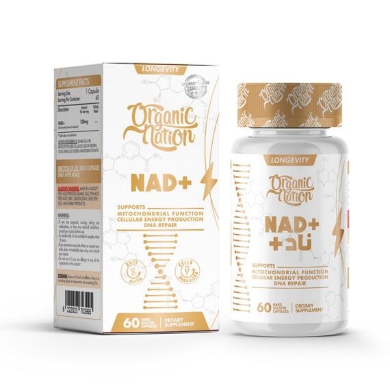 اورجانيك نيشن NAD بلس 60 كبسولة مكمل غذائي لدعم الطاقة عبوة اورجانيك نيشن NAD بلس كبسولات للاستخدام اليومي مكمل غذائي NAD بلس لدعم النشاط اليومي اورجانيك نيشن NAD بلس 60 كبسولة كبسولات دعم الطاقة سهلة الاستخدام مكمل غذائي لدعم نمط حياة نشط