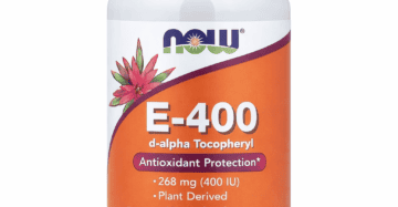 فيتامين إي 400 وحدة دولية كبسولات – دعم مضادات الأكسدة وصحة الجسم | 100 كبسولة NOW Vitamin E 400 IU Softgels – Antioxidant Support for Daily Wellness | 100 Softgels