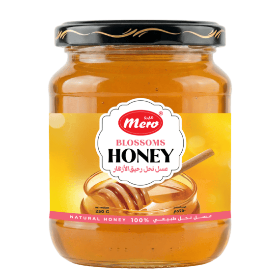 Spring Flowers Honey by Al Wefaq Raw Multiflora Natural Honey-عسل زهور الربيع الطبيعي من الوفاق عسل خام متعدد الأزهار بدون إضافات