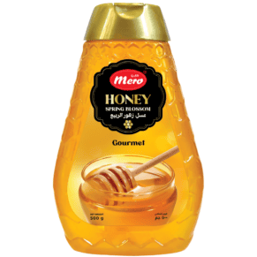 Spring Flowers Honey by Al Wefaq Raw Multiflora Natural Honey-عسل زهور الربيع الطبيعي من الوفاق عسل خام متعدد الأزهار بدون إضافات